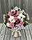 Букет цветов из: Альстромерии, Гвоздики, Розы и Хризантемы в Красновидово