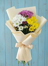 Букет цветов из:  Хризантемы #REPLACE_PRED# Красновидово