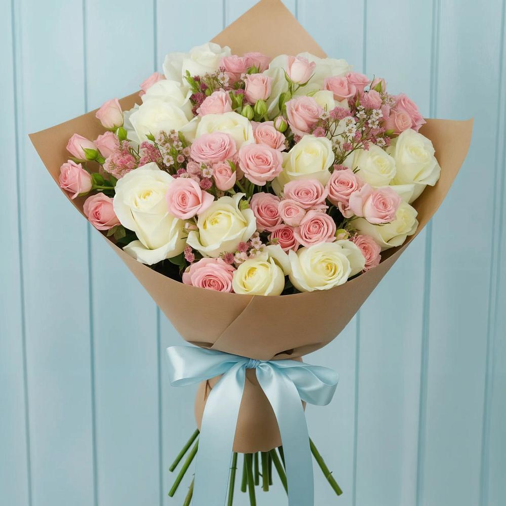 Букет цветов из: Розы в Красновидово