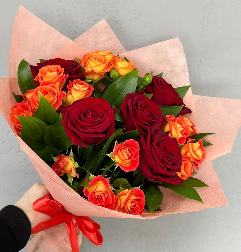 Букет Любовь и восторг в Красновидово