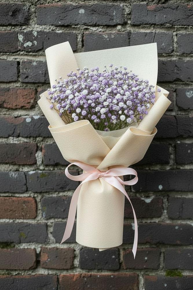 Букет цветов из: Гипсофила в Красновидово