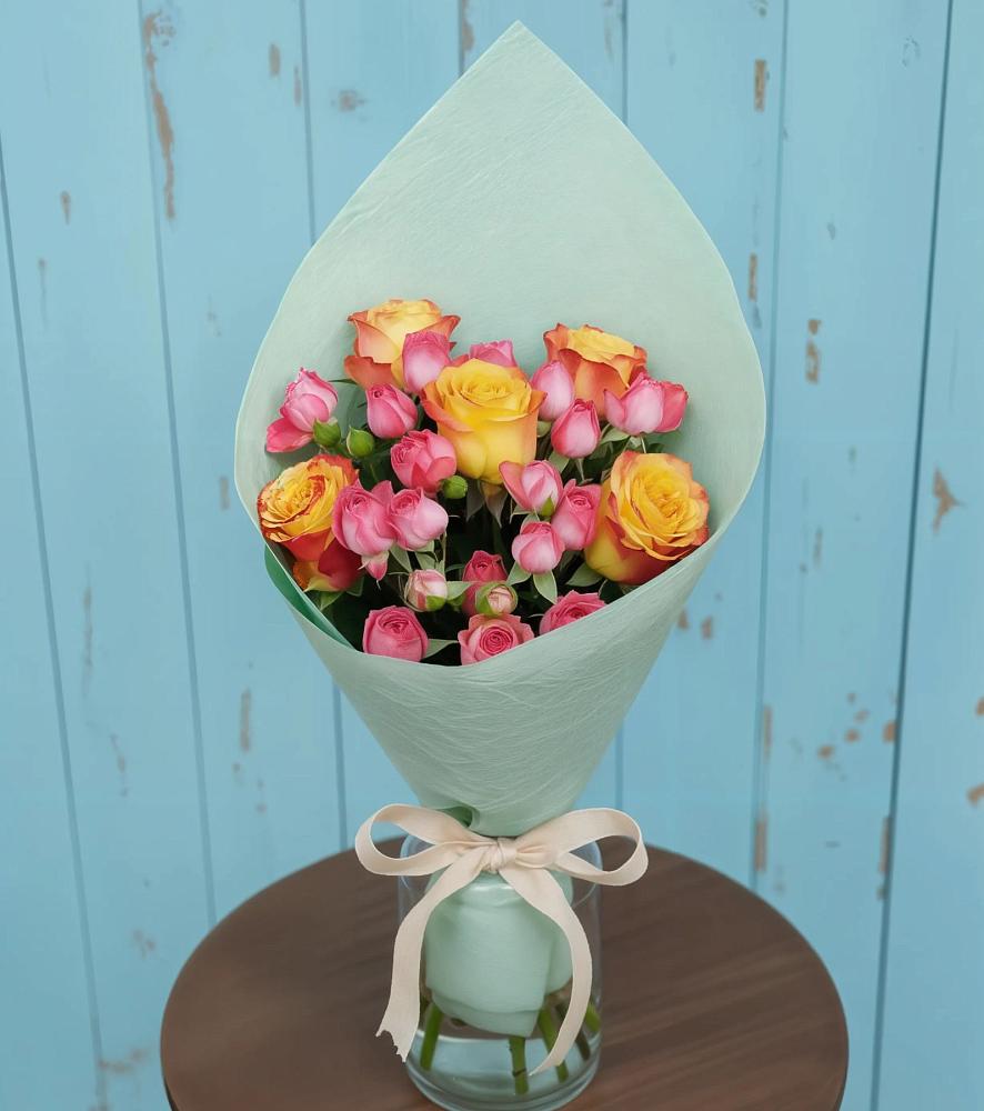 Букет цветов из: Розы в Красновидово