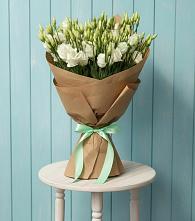 Букет цветов из:  Лизиантусы в Красновидово