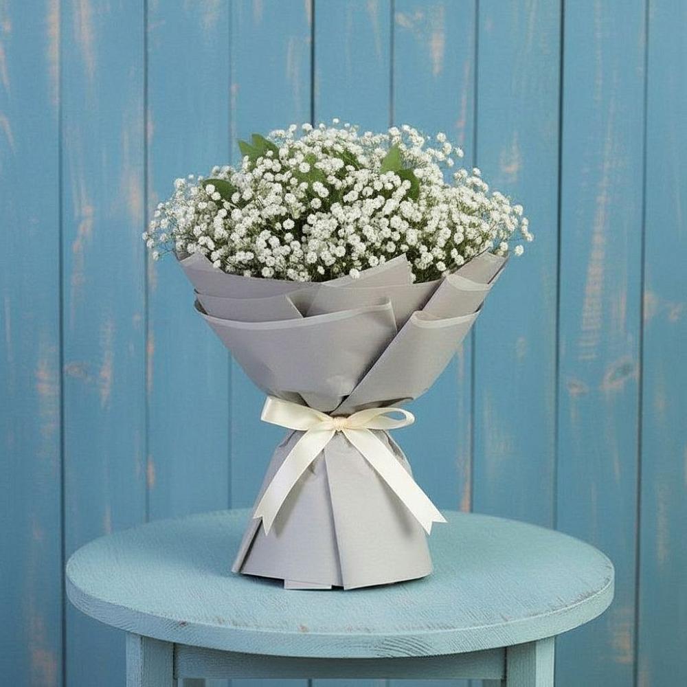 Букет цветов из: Гипсофила в Красновидово