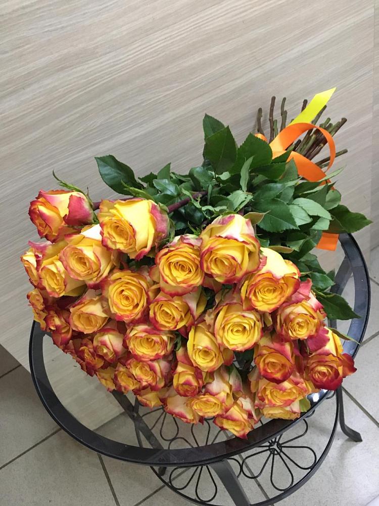 Букет Желтые розы в Красновидово