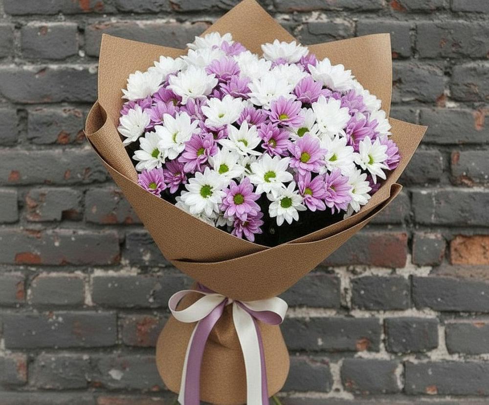 Букет цветов из: Хризантемы в Красновидово
