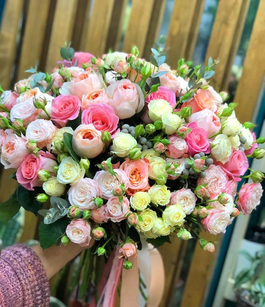 Букет цветов из: Розы в Красновидово