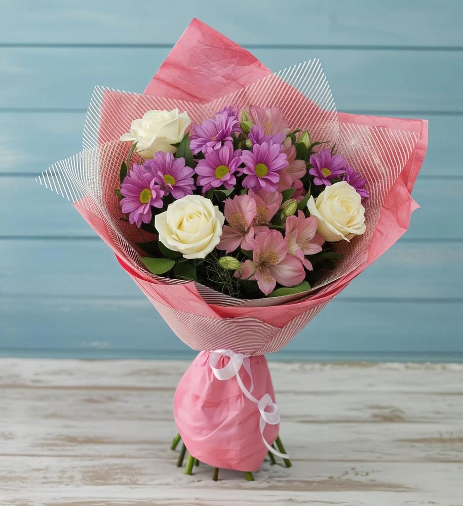 Букет цветов из: Герберы в Красновидово