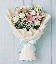 Букет цветов из:  Лилии в Красновидово
